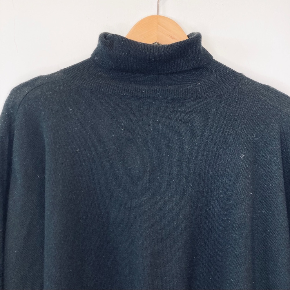 J.McLaughlin Cashmere Turtleneck Poncho - Picture 3 of 4